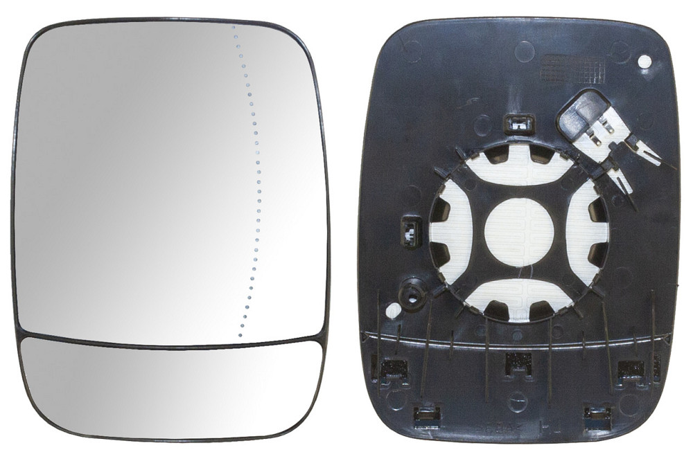 Вкладиш дзеркала GP Nissan NV300 правий з підігрівом (VR-006) Київ - фото 1