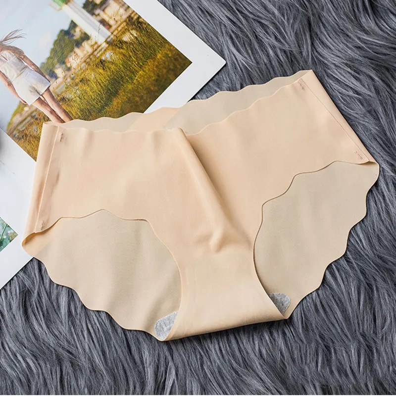 Жіночі безшовні труси бежеві 44 розмір Київ - фото 1