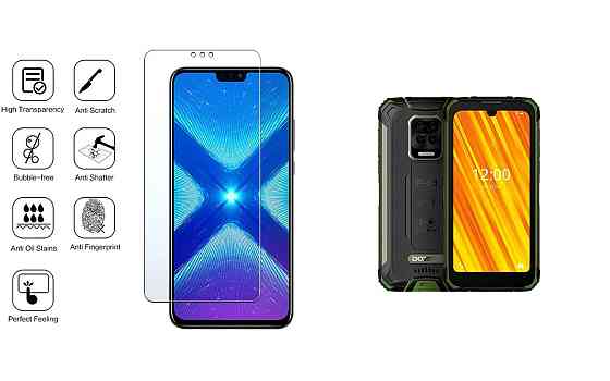Защитное стекло NeoGlass для Doogee S59, S59 Pro – ультрапрозрачное и устойчивое Киев