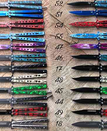 Нож Бабочка Баллисонг ,расческа, тренировочный . Киев