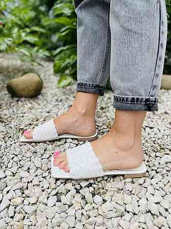 Meideli Шльопанці жіночі MEIDELI 231-22 білі (літо, еко-шкіра) (5086) 36-41 Коломия