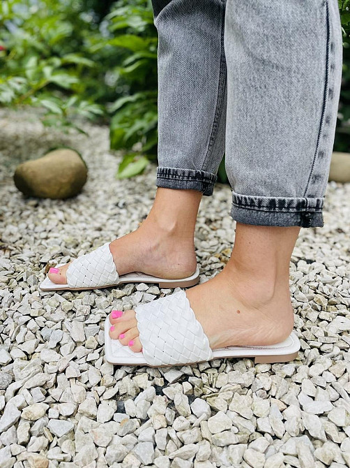 Meideli Шльопанці жіночі MEIDELI 231-22 білі (літо, еко-шкіра) (5086) 36-41 Коломия - фото 2