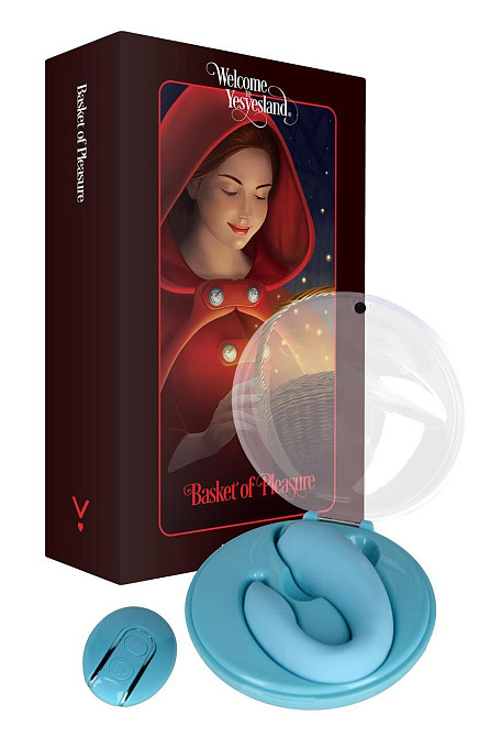 Вібратор для пар FairyGasm PleasureBerry blue, зарядний кейс, пульт ДК Sex Aura Київ - фото 8
