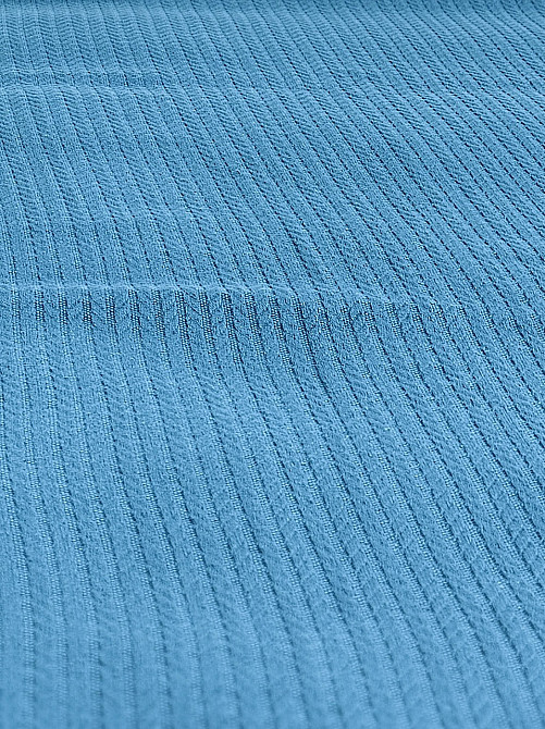 Ecotton Покривало Ecotton Pique 200х230 см натуральне блакитне Atlantic в крафтовій подарункові Коломыя - изображение 5