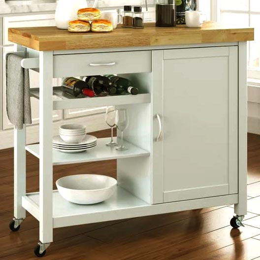 Стіл-візок "Кордел" зефір-сієна Миколаїв - фото 1