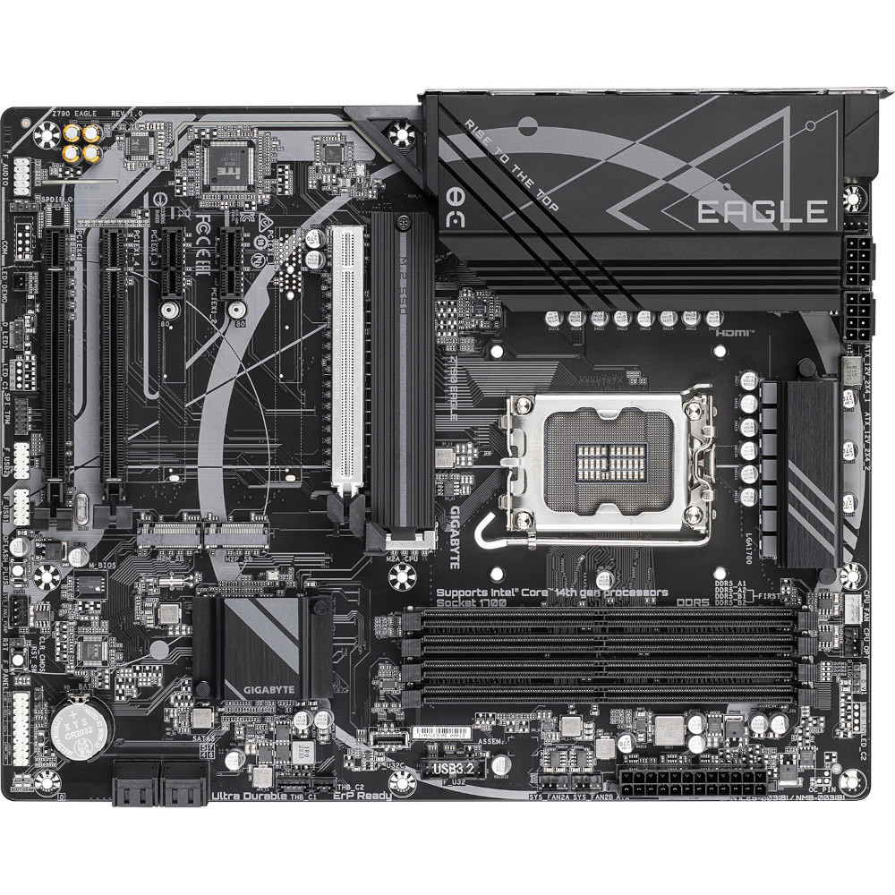 Материнська плата Gigabyte Z790 Eagle Socket 1700 ( 17442 ) Харьков - изображение 4