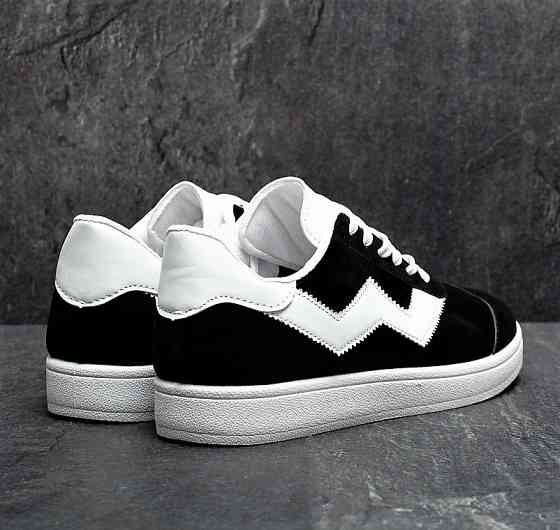 Кросівки Чоловічі Чорні замшеві (розміри: 40) - 793 Дніпро