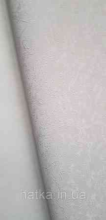 Шпалери вінілові на флізеліні Sintra Adria метрові під венеціанську штукатурку перламутрові сірі Київ