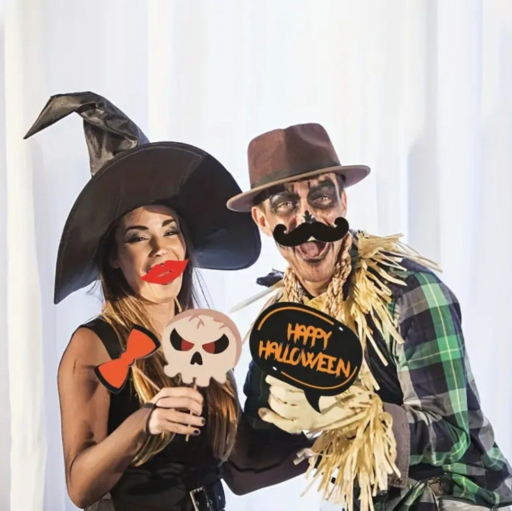 Фотобутафорія на Хелловін 21 деталь one size різнобарвний Київ - фото 4