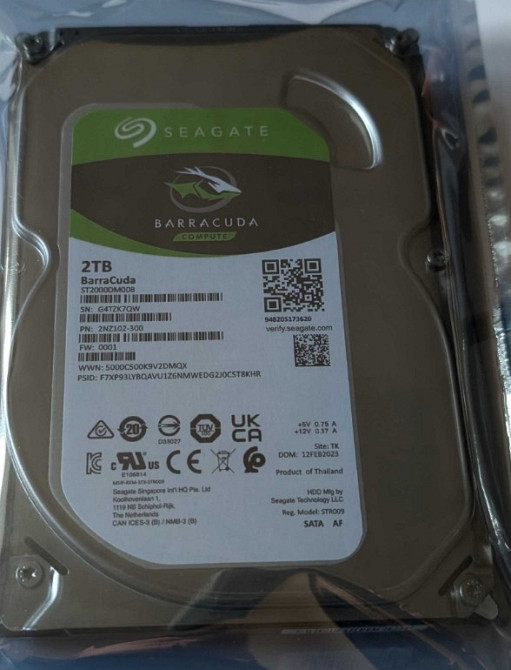 Жесткий диск Seagate Barracuda ST2000DM008 — 2TB HDD Киев - изображение 1