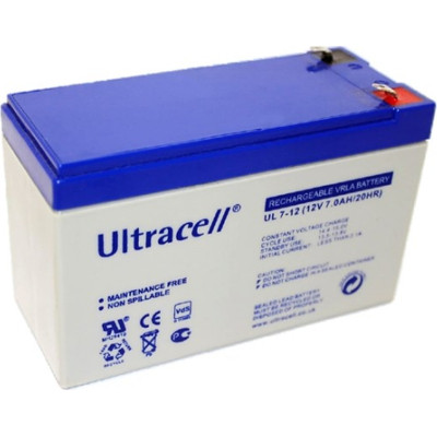 Батарея до ДБЖ Ultracell 12V-7Ah, AGM (UL7-12) Вінниця - фото 1