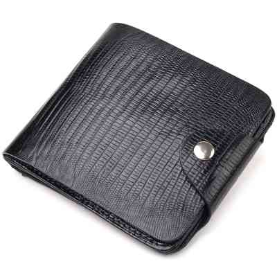 Портмоне Canpellini З натуральної шкіри Чорне (21575) Вінниця