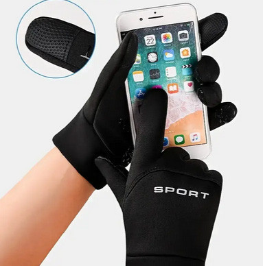 Перчатки сенсорные спорт на зиму Киев - изображение 4