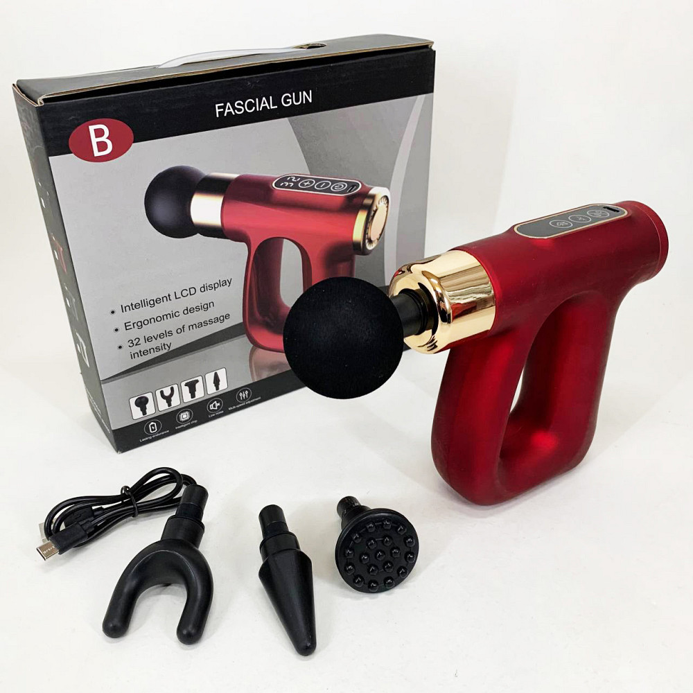 Масажер від мережі з різними насадками HB-007, Масажер для релаксації та усунення напруги WM-88 Івано-Франківськ - фото 4