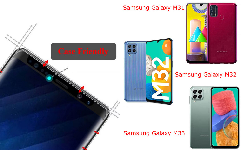 Захисне скло HyperGlass Pro для Samsung Galaxy M31, Galaxy M32, Galaxy M33 – максимальна чутливість та захист Київ - фото 4