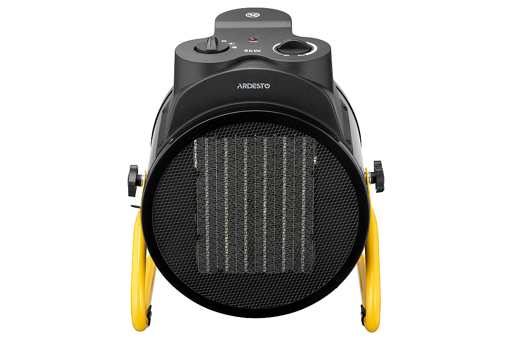 Теплова гармата електрична ARDESTO IFH-05B 5кВт, 50м2, 470м3/г, керамічний нагрів. елемент (PTC), чорний, 4кг Київ - фото 8