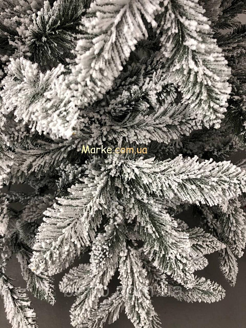 Ялинка штучна із пвх засніжена Вікторія 220см 2,2м Київ - фото 3