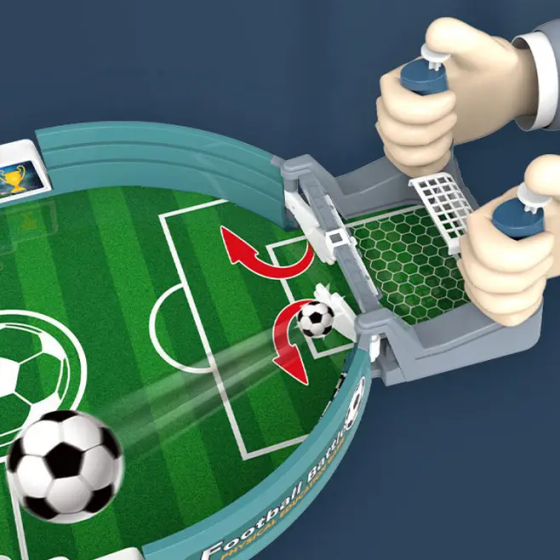 Гра настільна для дітей "Футбол", ігри змагальні для хлопчиків від 3 років, розмір поля 28*57 см Кам'янець-Подільський