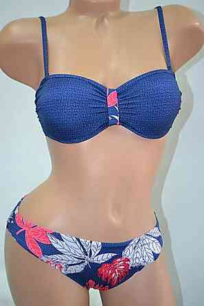 Купальник женский синий топ Крохатушка одяг Киев