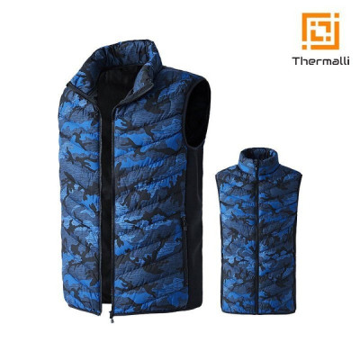 Жилет с подогревом Thermalli La Norma синій комуфляж L (40880003L) Винница - изображение 2