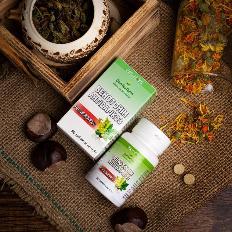 Натуральна домішка Венотонін Антиварикоз Київ - фото 1