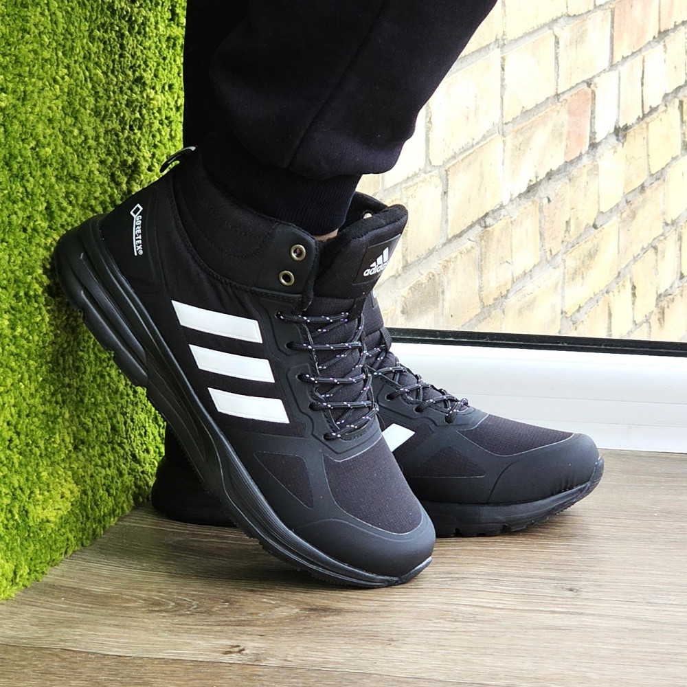 Зимние Кроссовки Adidas Terrex GORE-TEX с МЕХОМ Черные Мужские Адидас Гортекс (размеры: 41,42,43,44,45,46) Днепр - изображение 2