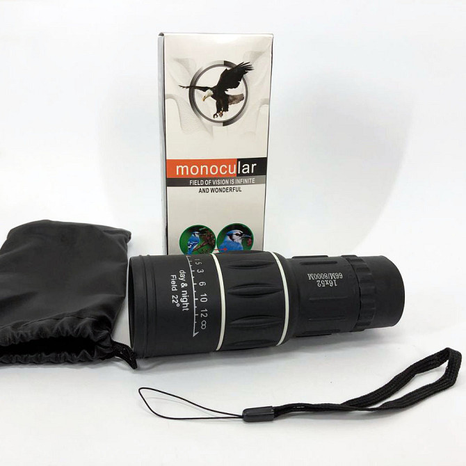 Монокуляр Bushnell 16x52 PowerView монокль, Бушнел, подзорная труба с чехлом OG-77 Одесса - изображение 9