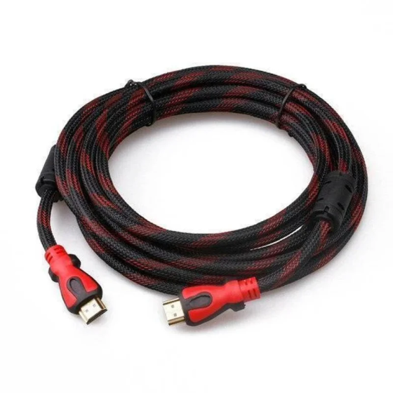 Кабель HDMI-HDMI (v1.4) 30м для підключення ТВ, монітора та проектора (30 метрів, Full HD 3D, новий) Одеса