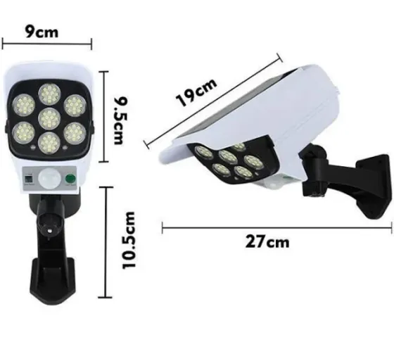 Вуличний ліхтар у вигляді камери solar light BL JLP з датчиком руху, кілька режимів 2178 Київ