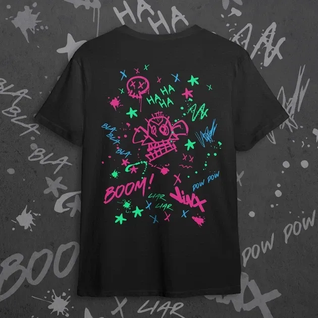 Футболка для підлітка хлопчика з принтом Arcane Малюнки Джинкс Розмір 160 Anime10868 Дніпро - фото 3