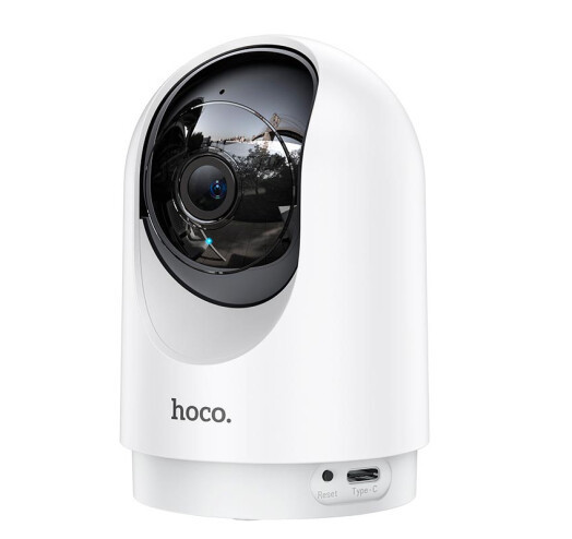 Камера видеонаблюдения Smart camera Hoco D1 Wi-Fi 3MP IP indoor (Белая) Винница - изображение 1