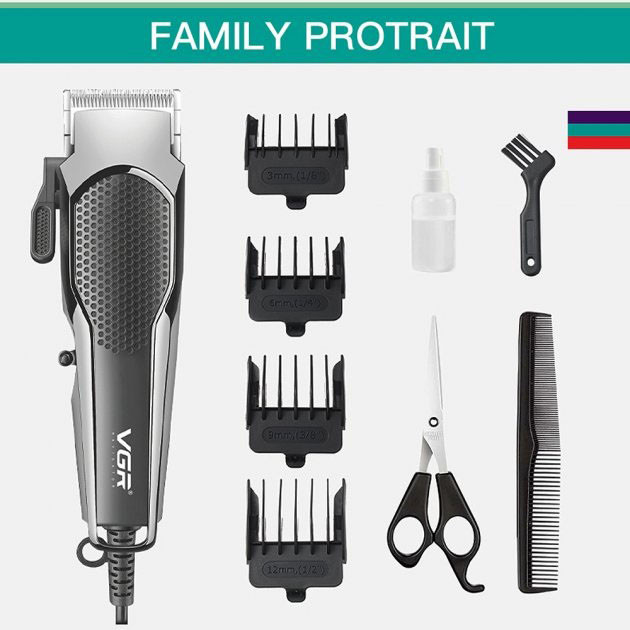 Профі машинка для стрижки волосся, Машинка для стрижки хороша волосся електрична JL-62 Львів - фото 20