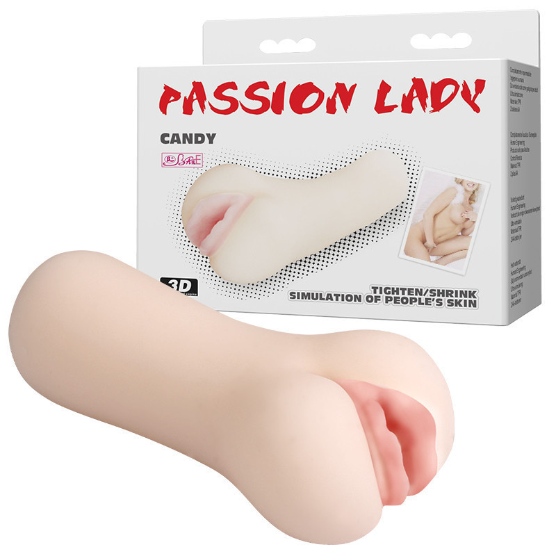 Мастурбатор вагина BAILE Passion Lady Candy реалистичная, 13.7 см Sex Aura Киев - изображение 1