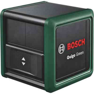Лазерный нивелир Bosch Quigo Green, точность ±0.8 мм/м, 12 м, зеленый, 0.27 кг (0.603.663.C02) Винница