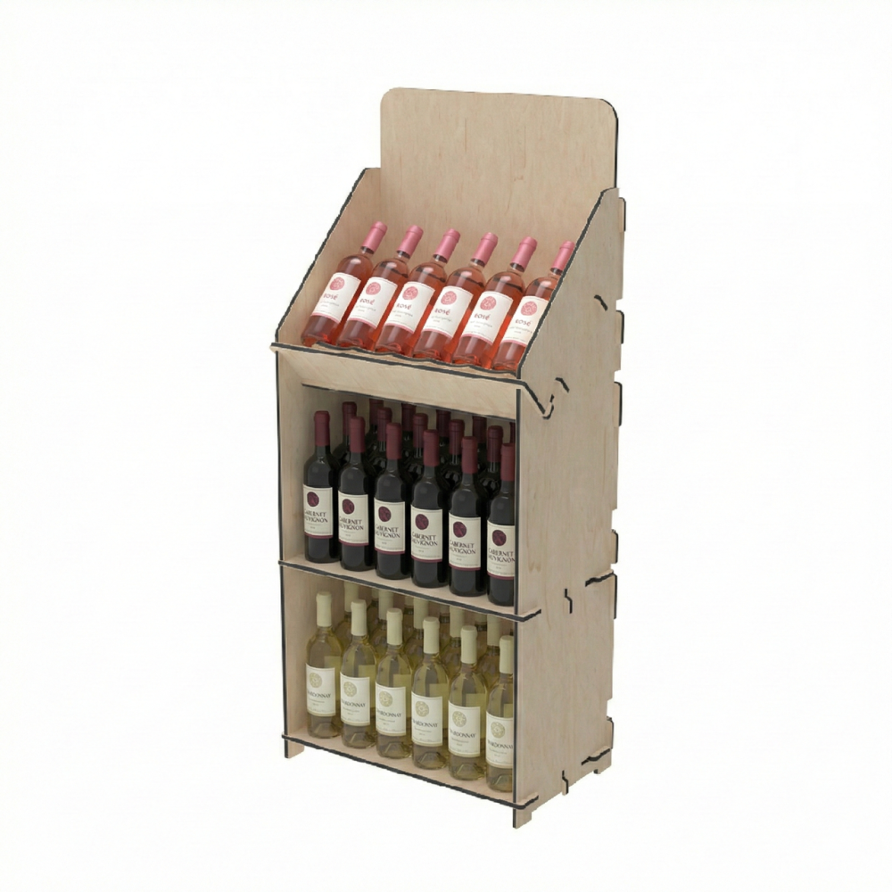 Стелаж з фанери EKOSTAR 550х330х1260 Київ - фото 1