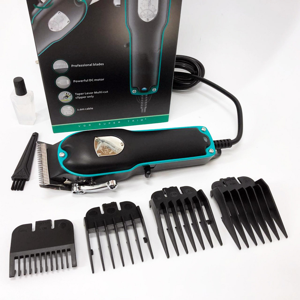 Набір для стрижки волосся на акумуляторі VGR V-123, Машинка для стрижки хороша Тример скронь UH-16 Івано-Франківськ - фото 7