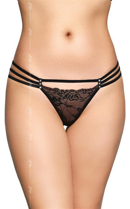 Женские стринги - G-String 2493, black - S/M Sex Aura Киев - изображение 1