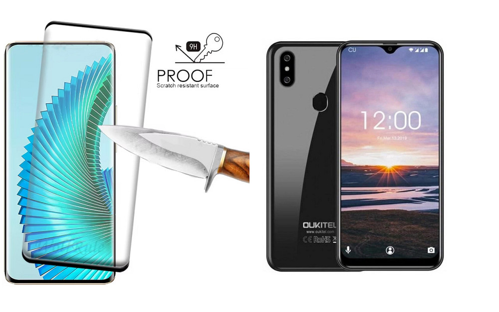 Захисне скло HyperGlass Pro для OUKITEL C15 Pro, C15 Pro Plus – максимальна чутливість та захист Київ - фото 1