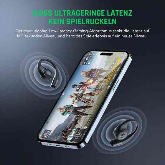 Бездротові навушники Black Shark Open Bluetooth Earphones Black Киев