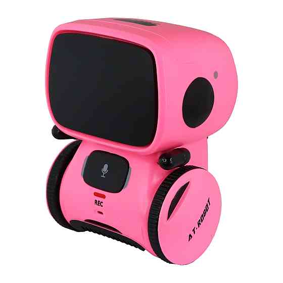 Інтеракт. робот з голосовим керуванням - AT-Rоbot (рожев., укр.) Дніпро