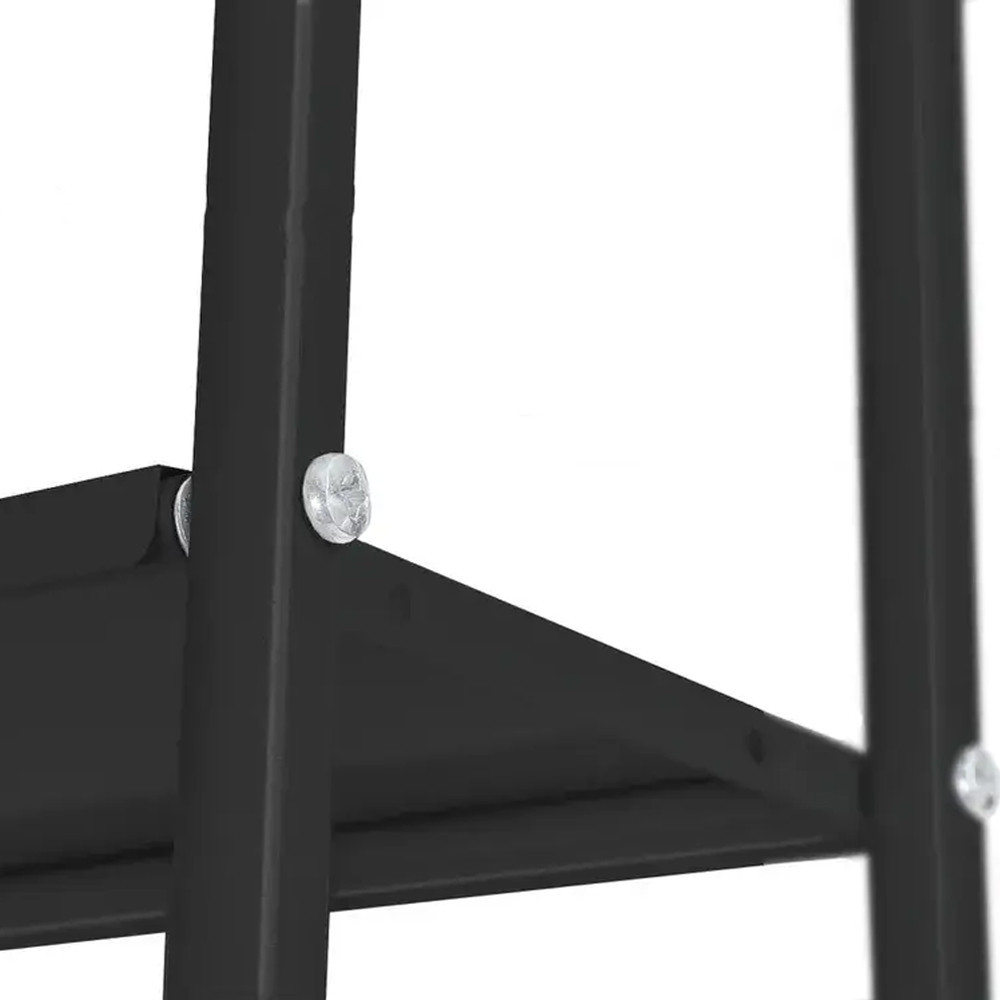 Стелаж для зберігання над пральною машиною, LAUNDRY RACK TW-106, Чорний / Полиця над унітазом / Полиця стелаж у ванну Київ - фото 8