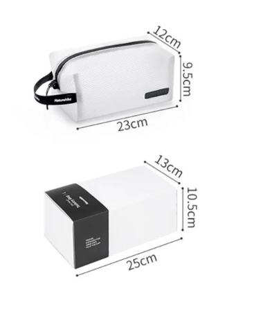 Косметичка Naturehike NH19SN010, Розмір L, 2.6 л, біла Киев