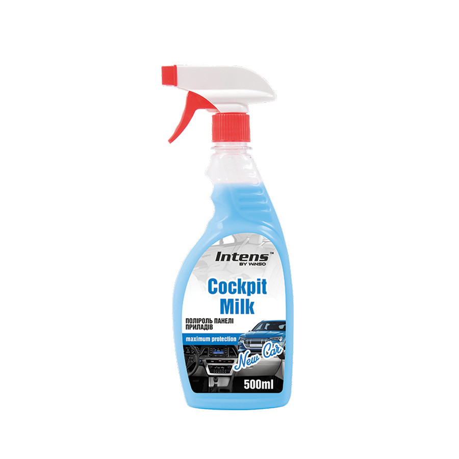 Поліроль-молочко WINSO Cockpit Milk Intense New Car 500 мл – чистота, блиск і аромат нового авто Ковель - фото 1