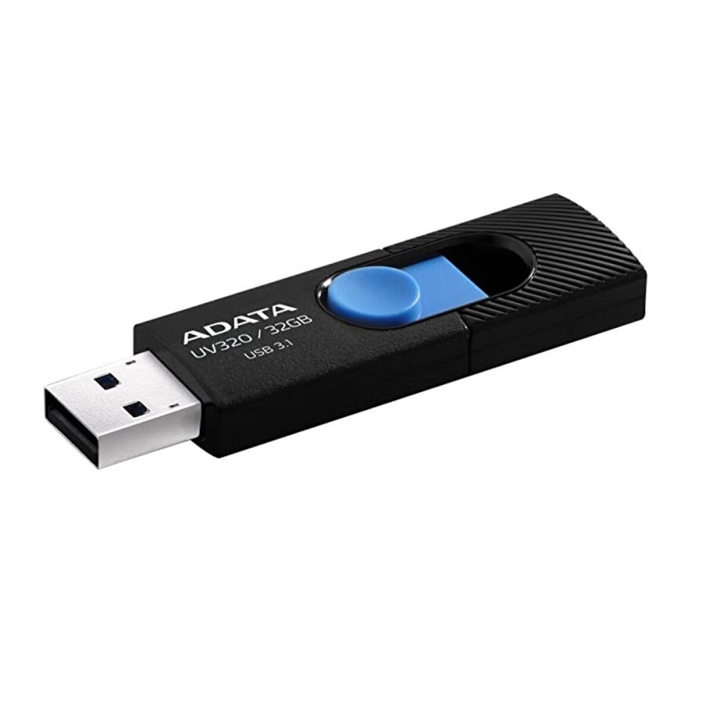 Flash A-DATA USB 3.0 AUV 320 32Gb Black/Blue Київ - фото 1