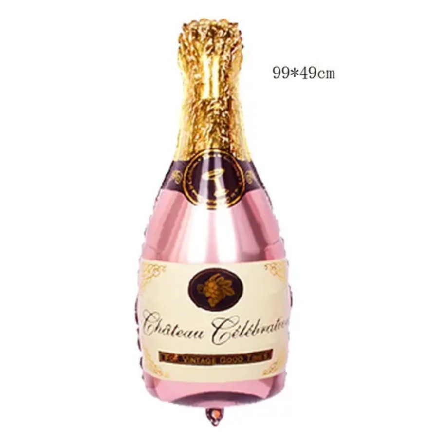Фигура фольгированная шампанское розовое золото Киев - изображение 1