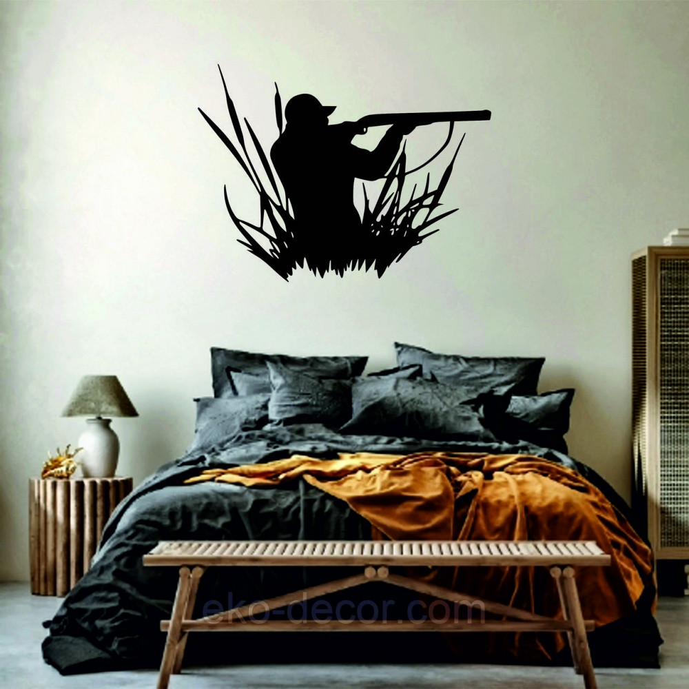 Декоративное настенное Панно «Охота», Декор на стену 110*81 см, Черный Киев - изображение 4