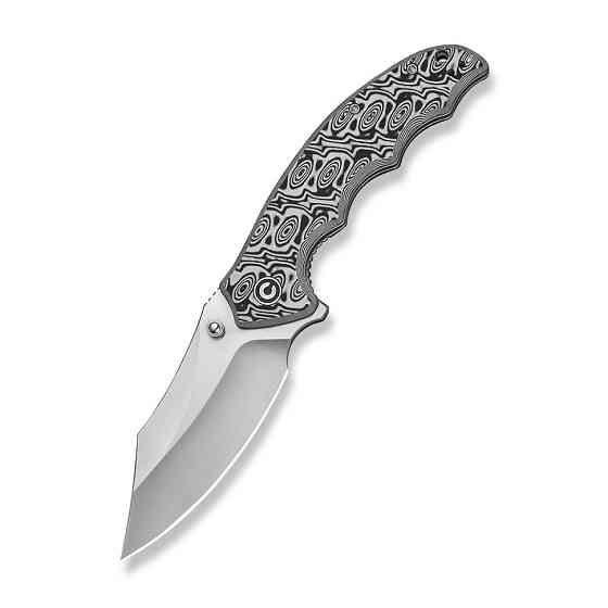 Нож складной туристический CivivI Pentad (8.8 см) Nitro-V / Micarta черный/белый Киев