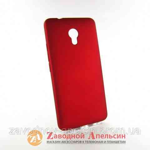 Meizu M5s пластиковий чохол Soft Touch red Одеса