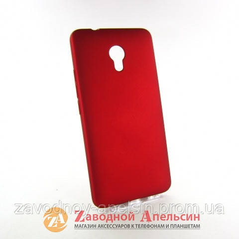 Meizu M5s пластиковий чохол Soft Touch red Одеса - фото 1