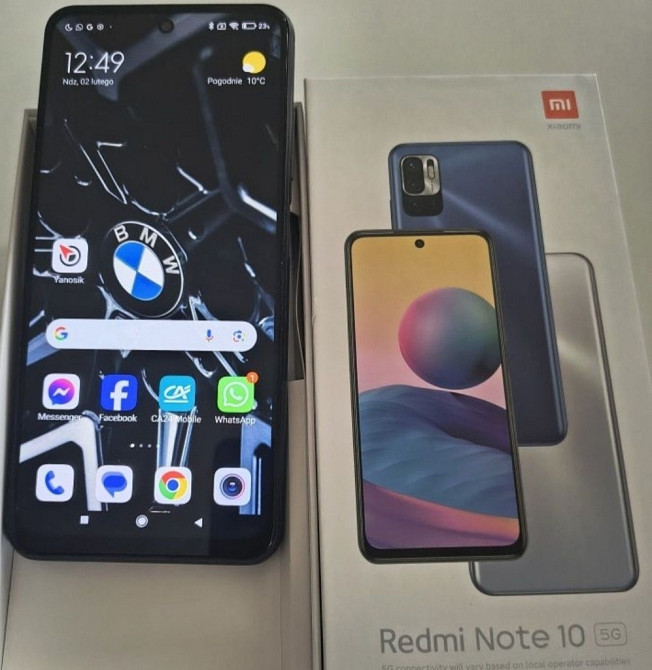 Смартфон Xiaomi Redmi Note 10 5G 4/64GB NFC Київ - фото 1